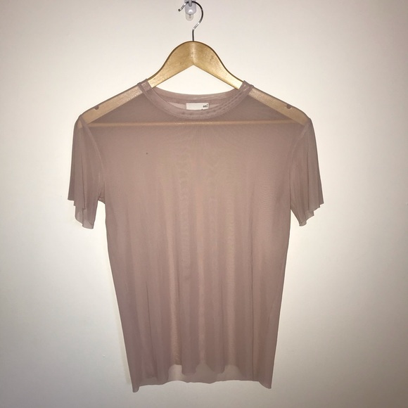 Wilfred Free/Aritzia Mesh T-Shirt - Picture 2 of 5